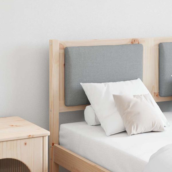 Облегалка за глава Друг Кафяво 135 cm Борово дърво масив