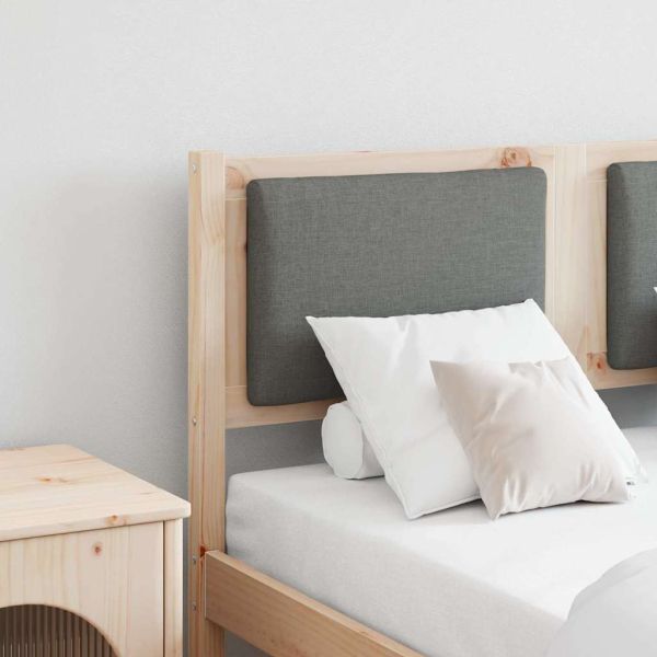 Облегалка за глава Друг Кафяво 135 cm Борово дърво масив