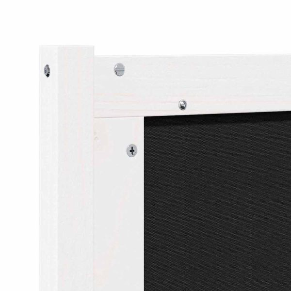 Облегалка за глава Друг Бяло 100 cm Борово дърво масив