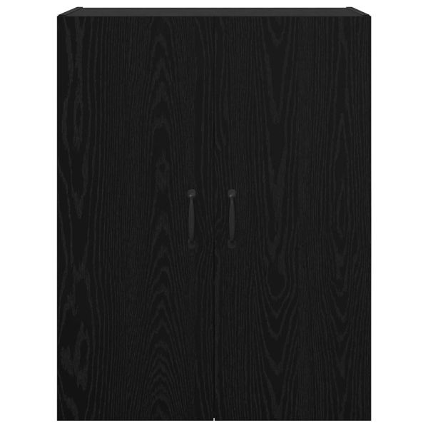 Стенен шкаф Черния дъб 69,5 x 34 x 90 см Инженерно дърво