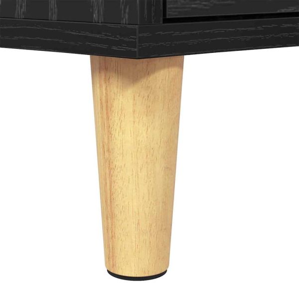 ТВ шкаф с чекмедже Черния дъб 150 x 30 x 45 см Инженерно дърво