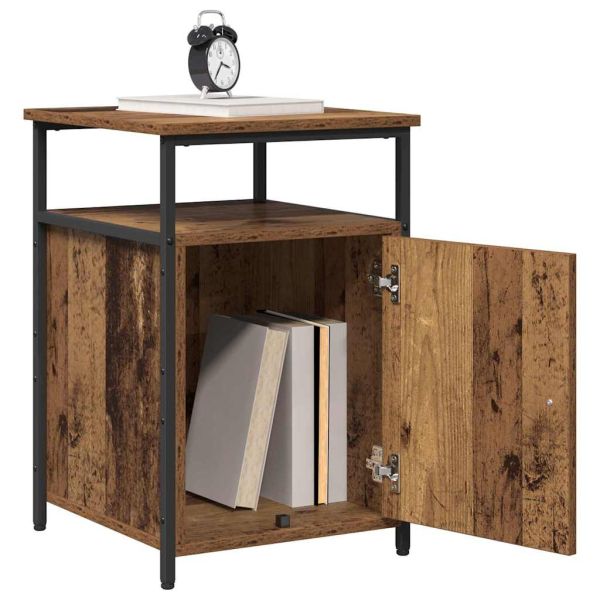 Нощен шкаф старо дърво Инженерно дърво