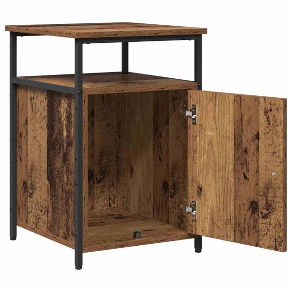 Нощен шкаф старо дърво Инженерно дърво