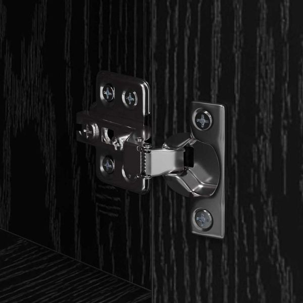 Нощен шкаф Черен дъб Инженерно дърво