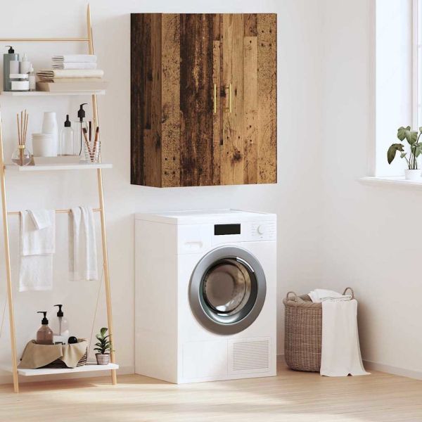 Стенен шкаф Старо дърво 69,5 x 34 x 90 см Инженерно дърво