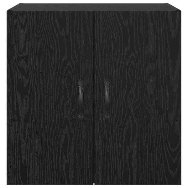 Стенно шкафче Черния дъб 60 x 31 x 60 см Инженерно дърво