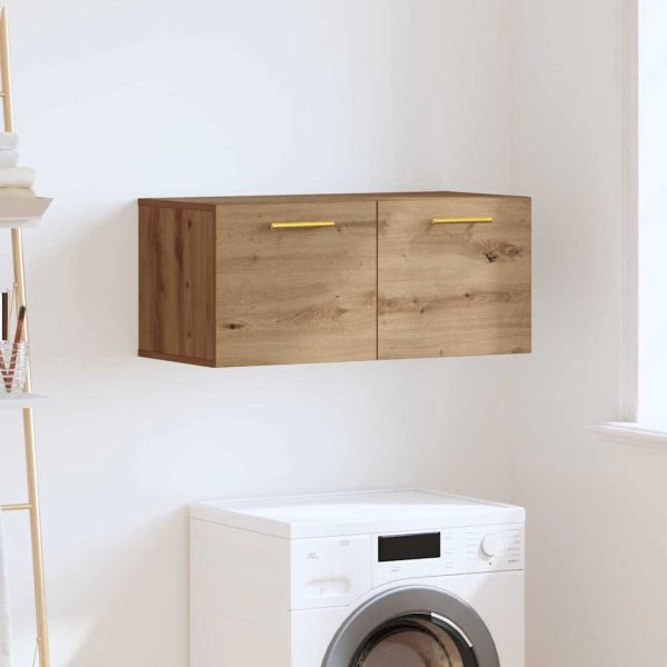 Стенен шкаф дъб артизан 80 x 36.5 x 35 cm Инженерно дърво