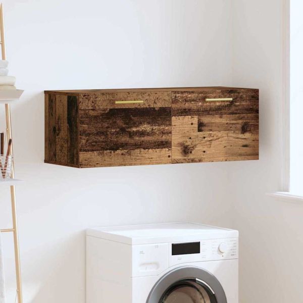 Стенен шкаф Старо дърво 100 x 36.5 x 35 cm Инженерно дърво
