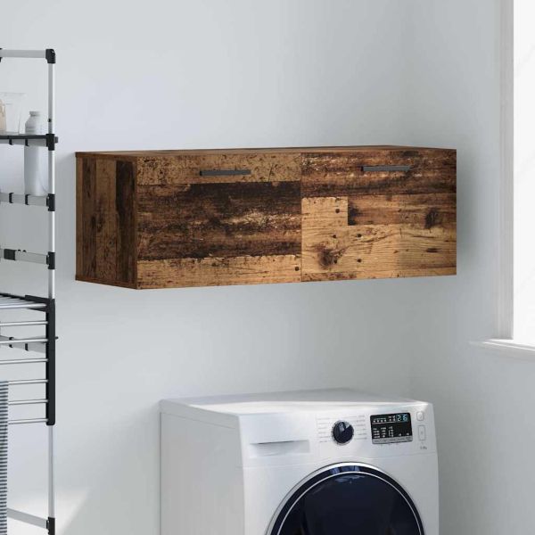 Стенен шкаф Старо дърво 100 x 36.5 x 35 cm Инженерно дърво