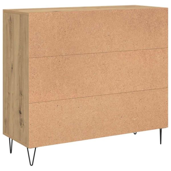 Служебен шкаф Дъб 90 x 32,5 x 80 см Инженерно дърво