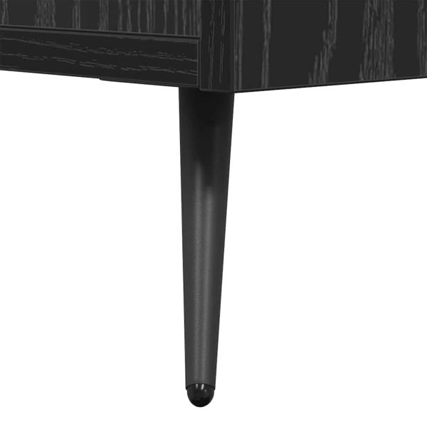 ТВ шкаф Черен дъб 150 x 30 x 50 cm Инженерно дърво