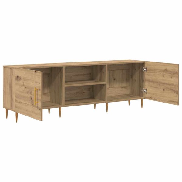 ТВ шкаф дъб артизан 150 x 30 x 50 cm Инженерно дърво