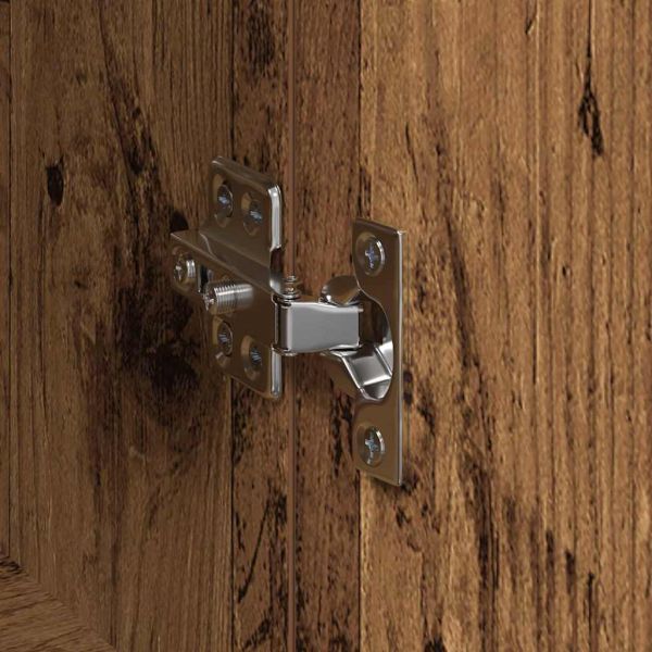 Висок шкаф Кафяво 60 x 36 x 110 см Инженерно дърво