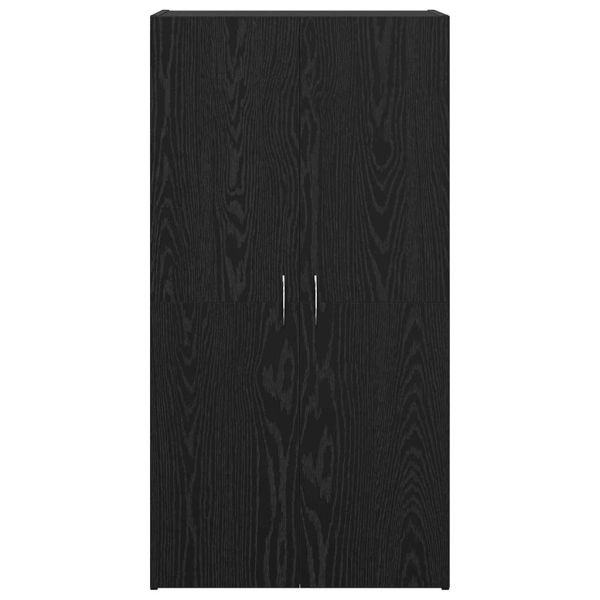 Офис шкаф с рафт с врата Дъб 60 x 32 x 115 cm Инженерно дърво