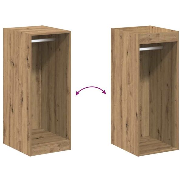 Гардероб с рафт със съхранение Дъб 41 x 48 x 102 см