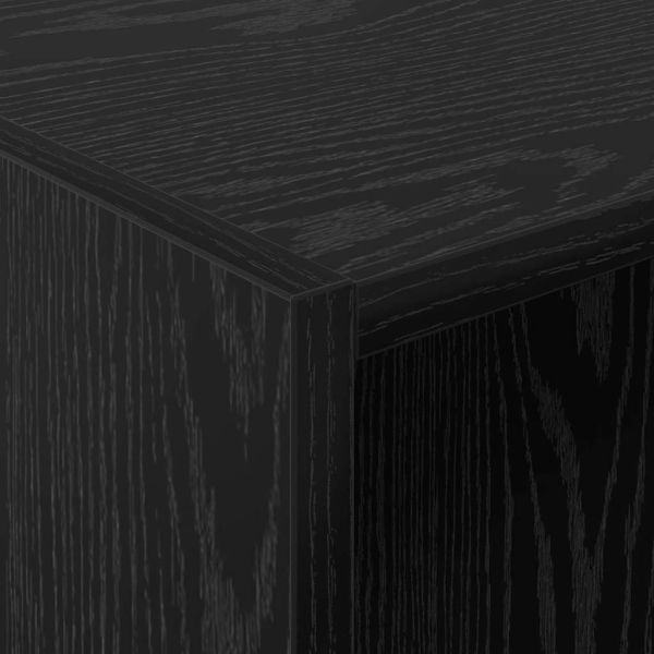 Гардероб с рафт със съхранение Черния дъб 41 x 48 x 102 см