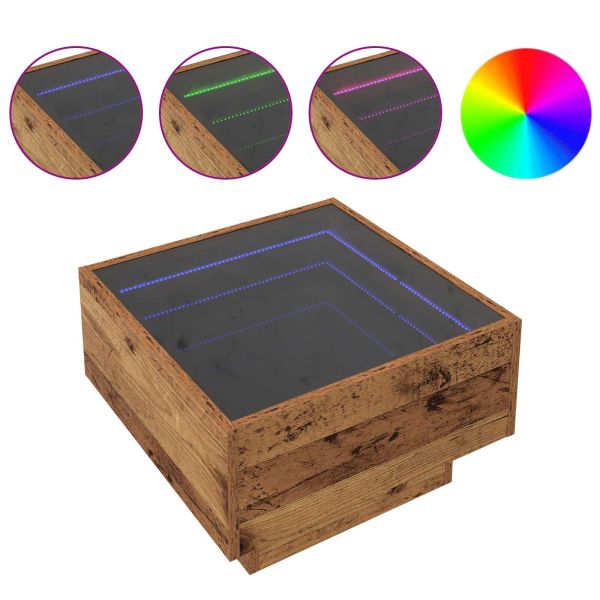 Масичка за кафе Старо дърво 50 x 50 x 30 см Инженерно дърво