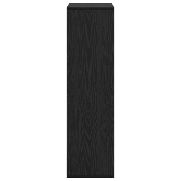 Шкаф за книги Черния дъб 69,5 x 29 x 103,5 см Инженерно дърво