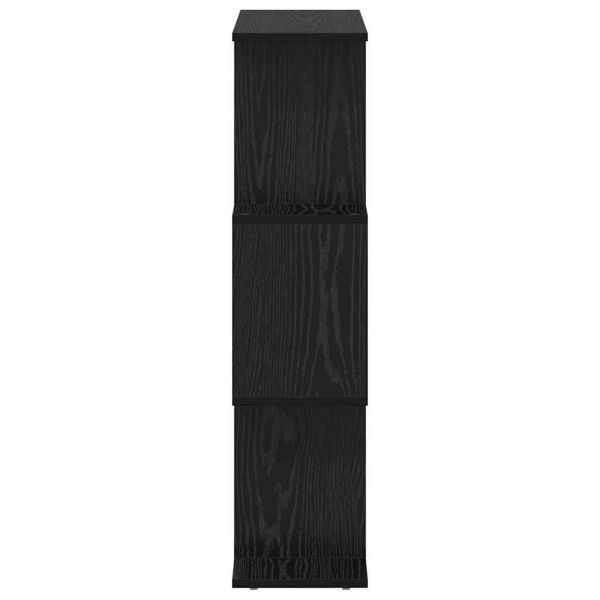 Шкаф за книги Черния дъб 70 x 14 x 97 см Инженерно дърво