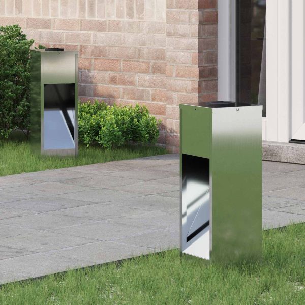 Слънчев LED светлинен указател 2 pcs Галванизирана