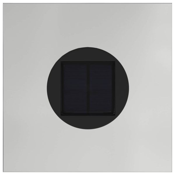 Слънчев LED светлинен указател 2 pcs Галванизирана