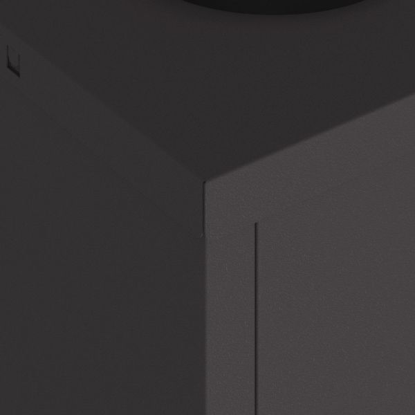 Слънчев LED светлинен указател 2 pcs Черно