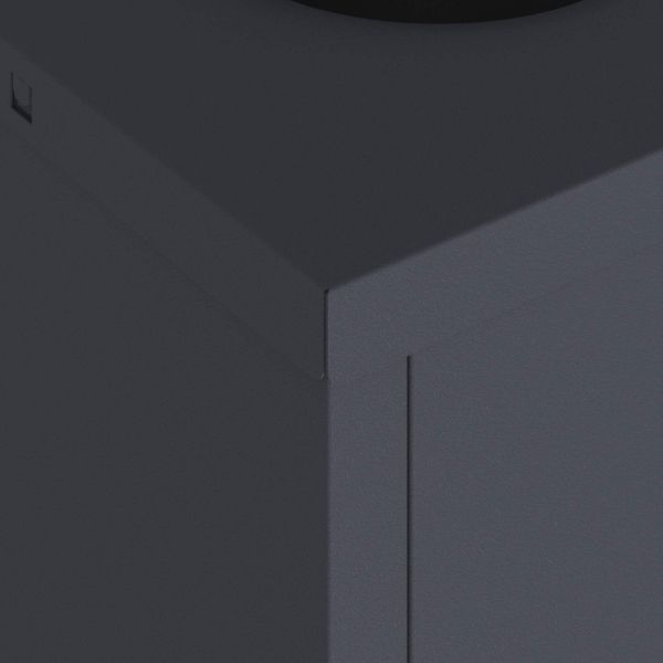 Слънчев LED светлинен указател 2 pcs Антрацит