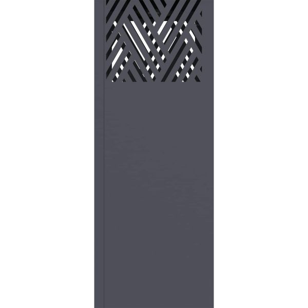 Соларна LED светлина за пътека 2 pcs Антрацит