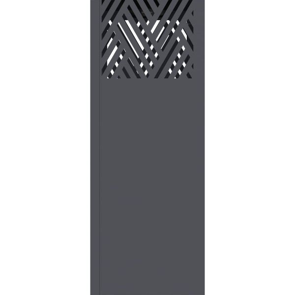 Соларна LED светлина за пътека Рибена кост 2 pcs Антрацит