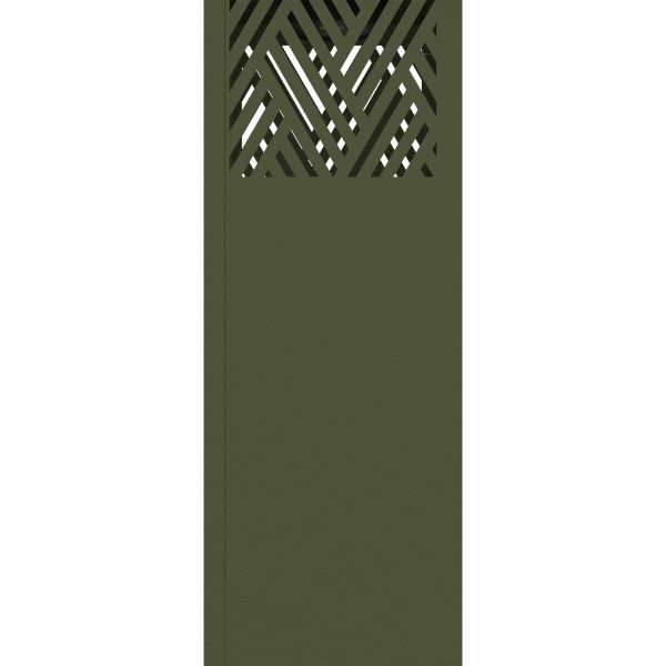 Соларна LED светлина за пътека 2 pcs Маслинено зелено