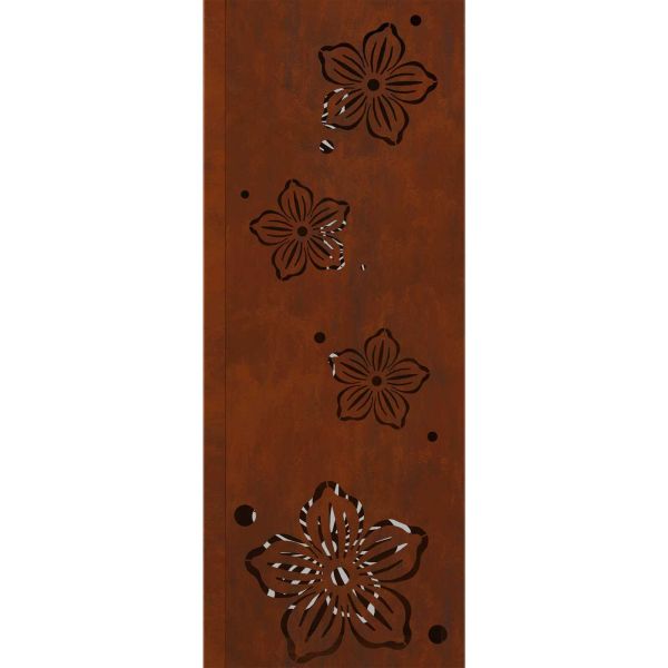 Соларна LED светлина за пътека 2 pcs Кортен стомана