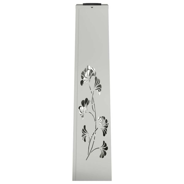 Соларна LED светлина за пътека 2 pcs Ръждясало Галванизирана