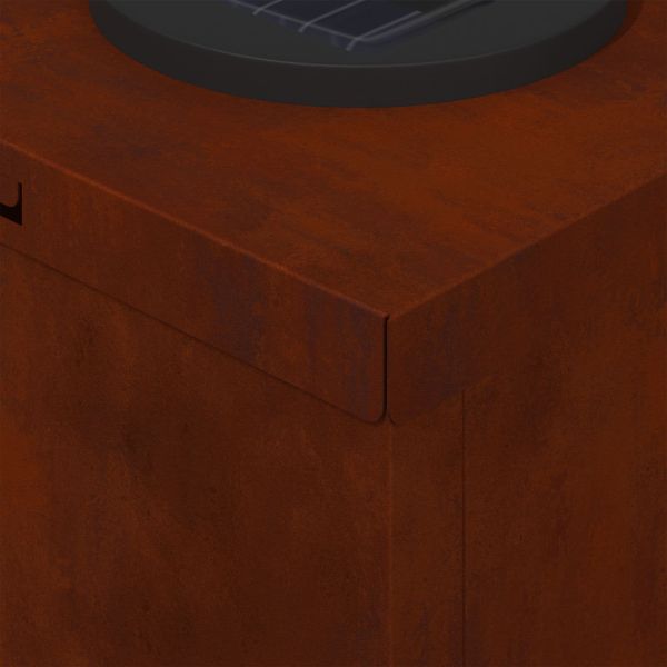 Соларна LED светлина за пътека 2 pcs Ръждясало