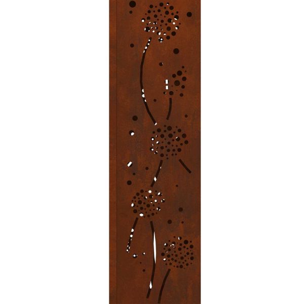 Соларна LED светлина за пътека 2 pcs Кортен стомана