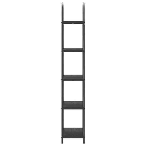 Рафт за книги Черния дъб 60 x 30 x 183 см Инженерно дърво