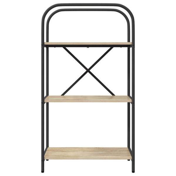 Рафт за книги Сонома дъб 60 x 30 x 109 см Инженерно дърво