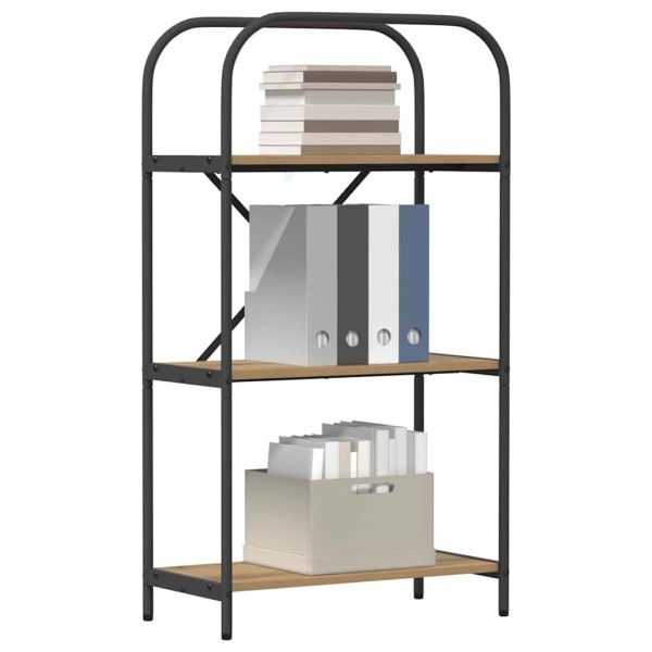 Рафт за книги Дъб 60 x 30 x 109 см Инженерно дърво