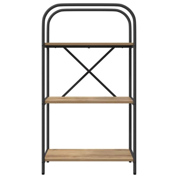 Рафт за книги Дъб 60 x 30 x 109 см Инженерно дърво