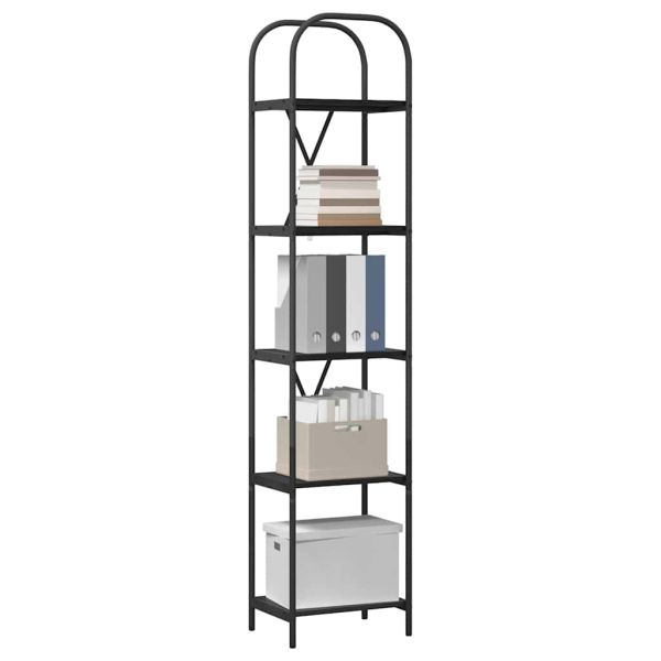 Рафт за книги Черния дъб 40 x 30 x 183 см Инженерно дърво