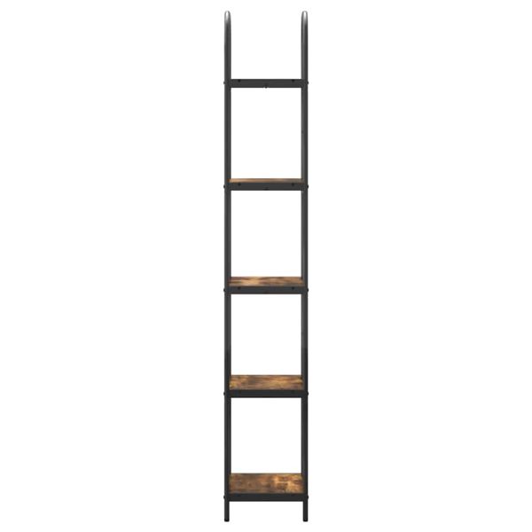 Рафт за книги Димян дъб 40 x 30 x 183 см Инженерно дърво