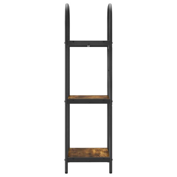 Рафт за книги Димян дъб 40 x 30 x 109 см Инженерно дърво