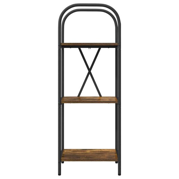 Рафт за книги Димян дъб 40 x 30 x 109 см Инженерно дърво