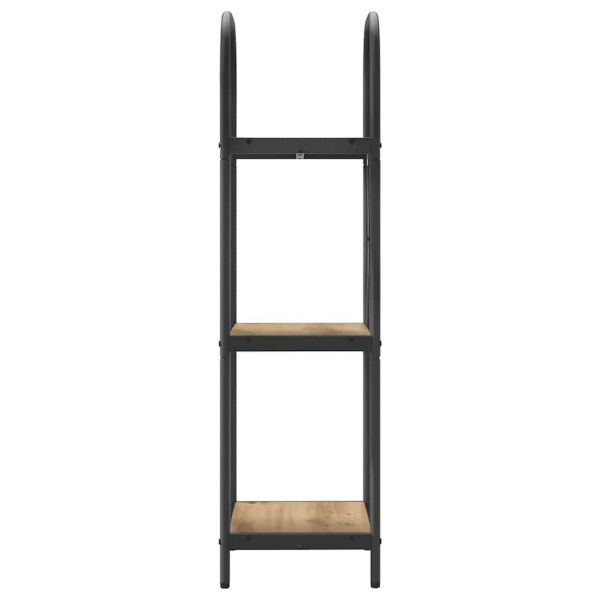 Рафт за книги Дъб 40 x 30 x 109 см Инженерно дърво
