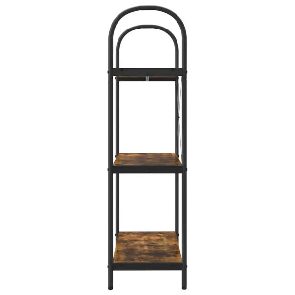 Рафт за книги Димян дъб 80 x 30 x 109 см Инженерно дърво