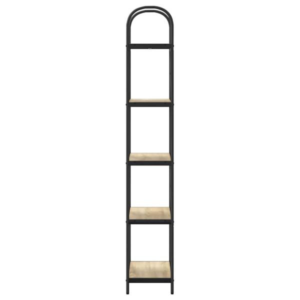 Рафт за книги Сонома дъб 60 x 30 x 183 см Инженерно дърво