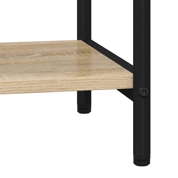 Рафт за книги Сонома дъб 60 x 30 x 183 см Инженерно дърво