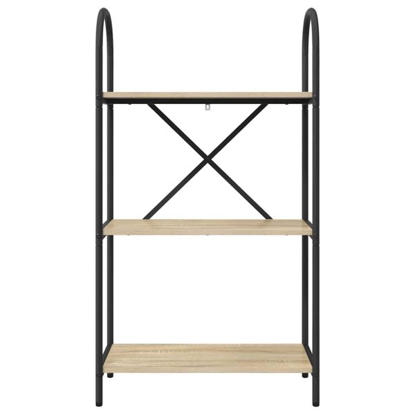 Рафт за книги Сонома дъб 60 x 30 x 109 см Инженерно дърво