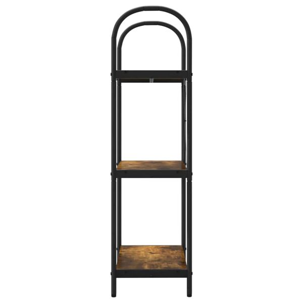 Рафт за книги Димян дъб 60 x 30 x 109 см Инженерно дърво