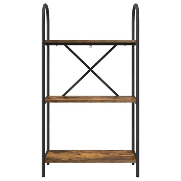 Рафт за книги Димян дъб 60 x 30 x 109 см Инженерно дърво