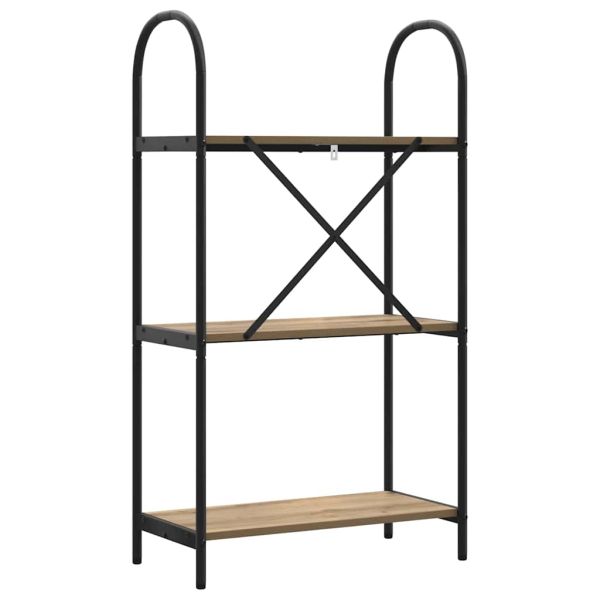 Рафт за книги Дъб 60 x 30 x 109 см Инженерно дърво